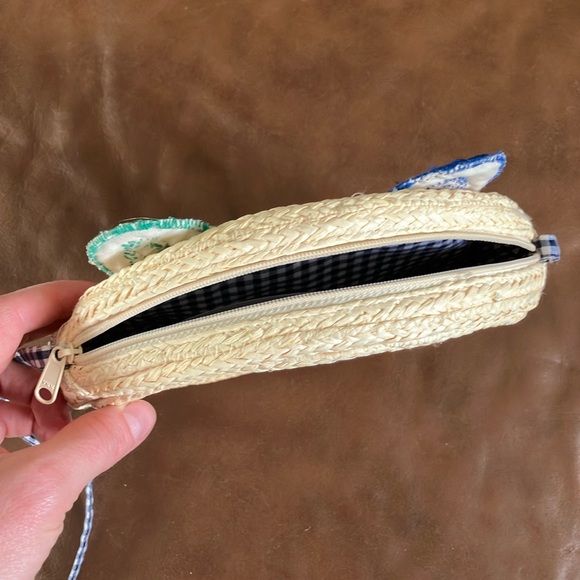 Mini Boden Blue and Green Floral Bag - Picture 6 of 6